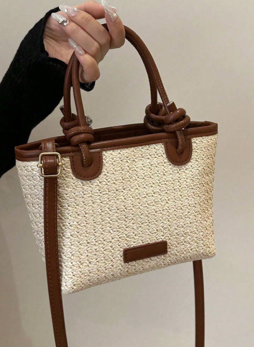 BOLSO BANDOLERA DE PAJA MILAN