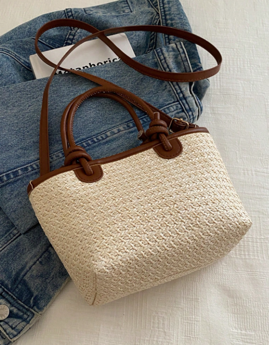 BOLSO BANDOLERA DE PAJA MILAN