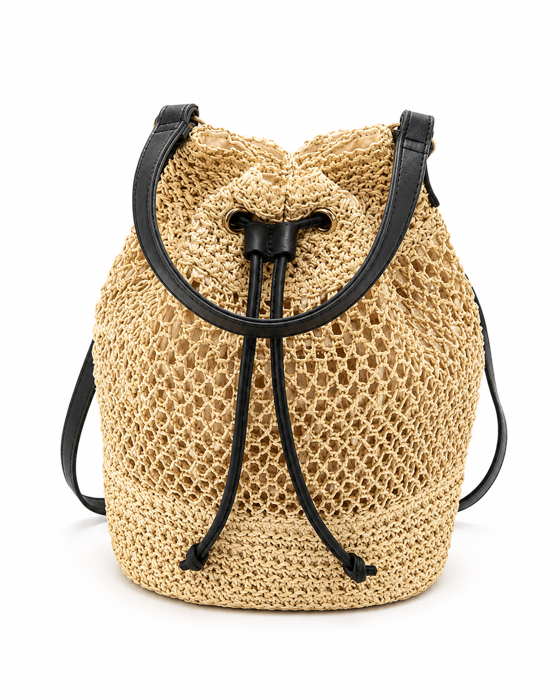 FORMENTERA | BUCKET BAG DE MACRAMÉ
